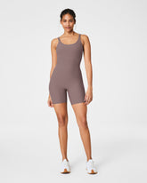 SPANXsmooth™ OnForm Cami Bodysuit, 6" | Smoke