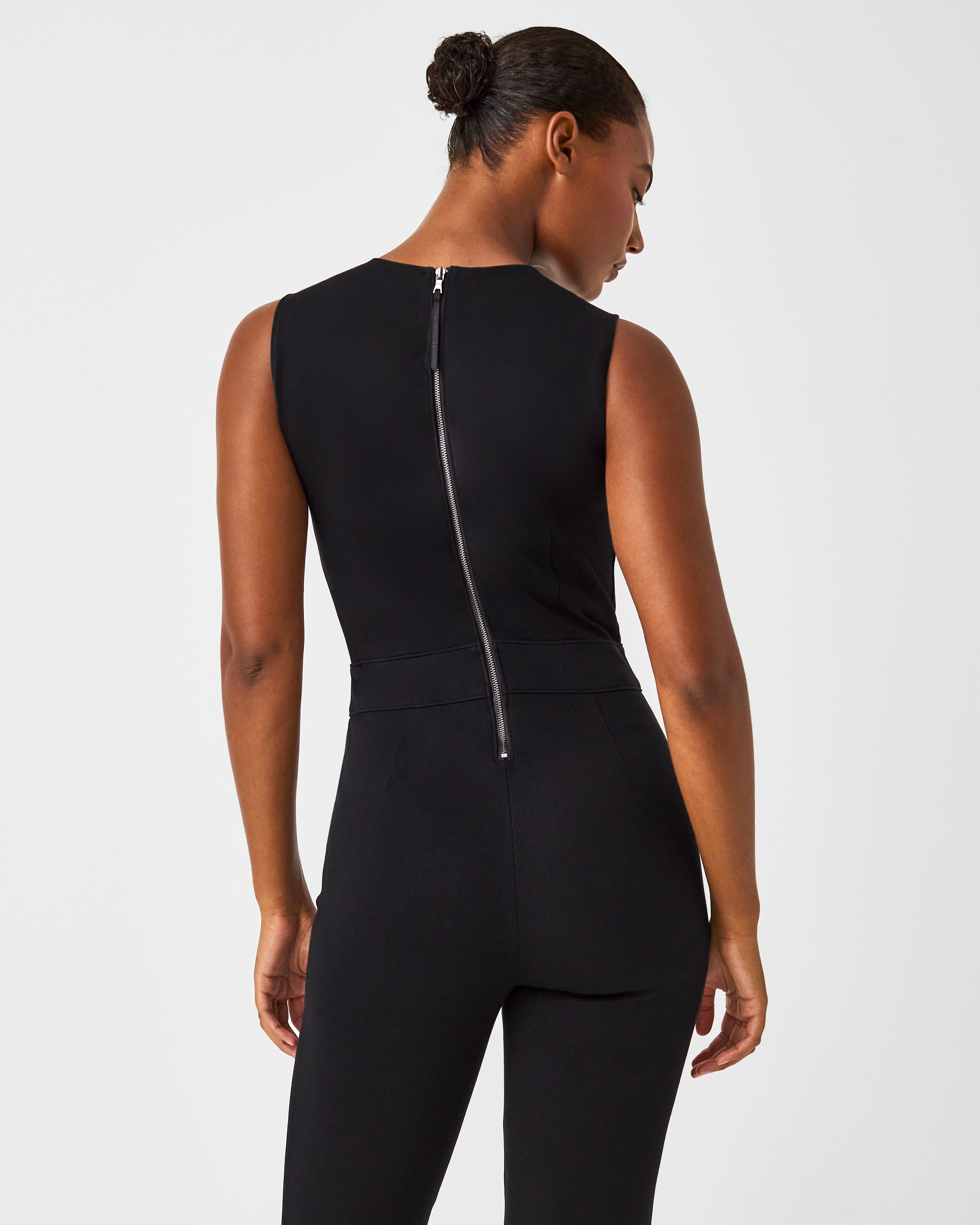SPANXsmooth™ Ponte Jumpsuit | Classic Black