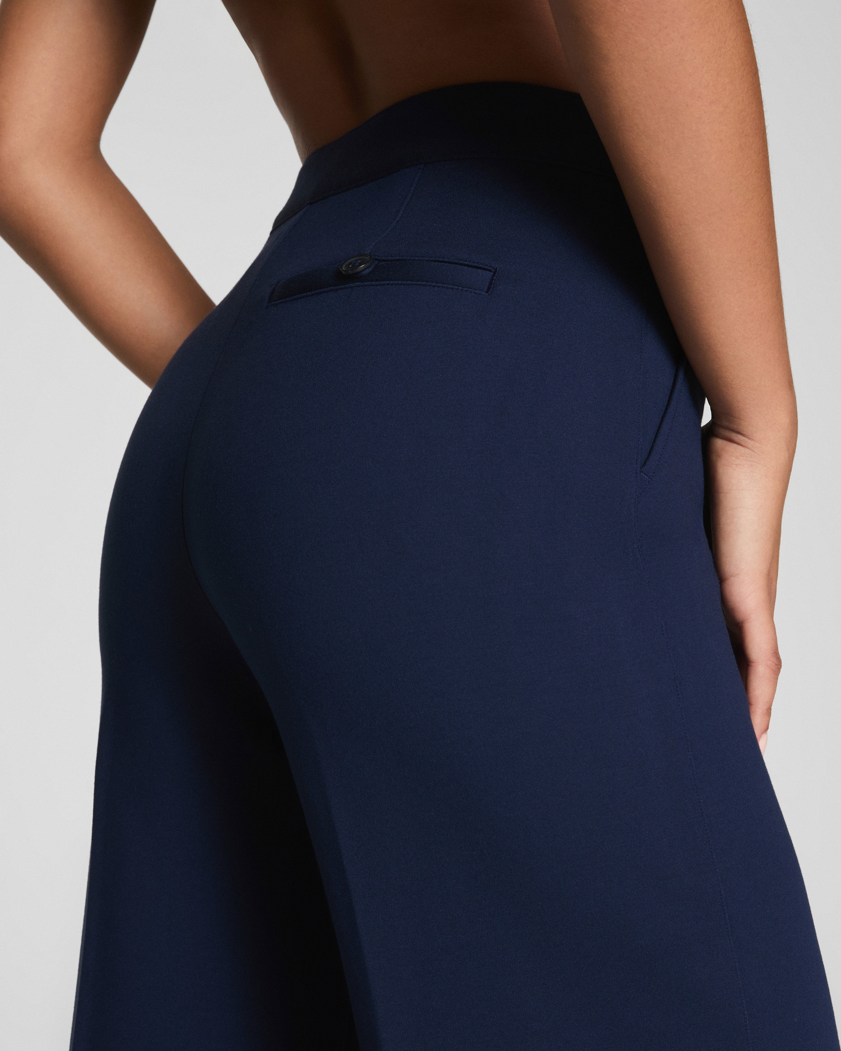 SPANXsupersmooth™ PerfectFit Ponte Wide Leg Pant | Timeless Navy